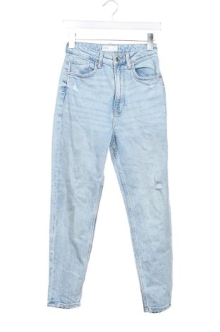 Dámské džíny  Bershka, Velikost XS, Barva Modrá, Cena  439,00 Kč