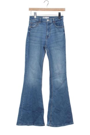 Blugi de femei Bershka, Mărime XXS, Culoare Albastru, Preț 91,99 Lei