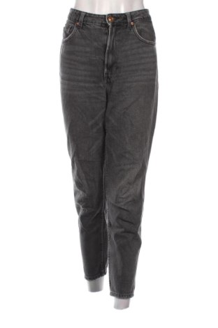 Blugi de femei Bershka, Mărime L, Culoare Negru, Preț 33,99 Lei