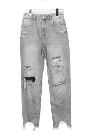 Blugi de femei Bershka, Mărime XS, Culoare Gri, Preț 58,99 Lei