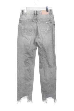 Blugi de femei Bershka, Mărime XS, Culoare Gri, Preț 58,99 Lei