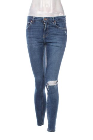 Damskie jeansy Bershka, Rozmiar S, Kolor Niebieski, Cena 59,99 zł