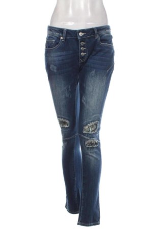 Damskie jeansy Blue Monkey, Rozmiar M, Kolor Niebieski, Cena 70,99 zł