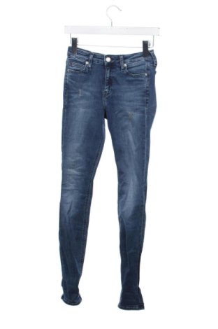 Дамски дънки Calvin Klein Jeans, Размер XS, Цвят Син, Цена 27,09 €