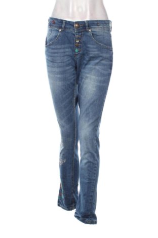 Damskie jeansy Desigual, Rozmiar L, Kolor Niebieski, Cena 174,99 zł
