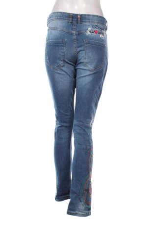 Damskie jeansy Desigual, Rozmiar L, Kolor Niebieski, Cena 174,99 zł