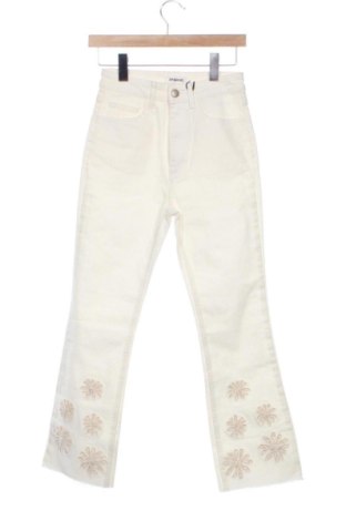 Blugi de femei Desigual, Mărime XS, Culoare Alb, Preț 541,91 Lei