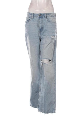 Blugi de femei H&M, Mărime L, Culoare Albastru, Preț 91,99 Lei