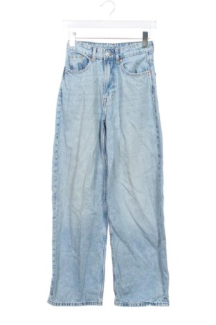 Damskie jeansy H&M, Rozmiar XS, Kolor Niebieski, Cena 78,99 zł