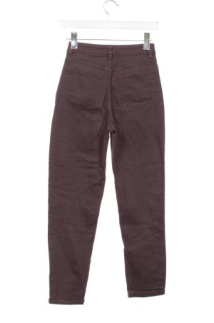 Дамски дънки H&M Divided, Размер XXS, Цвят Кафяв, Цена 14,77 €