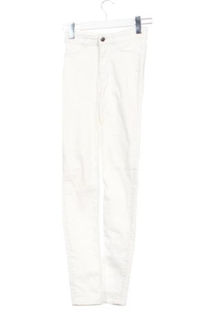 Дамски дънки H&M Divided, Размер XS, Цвят Бял, Цена 13,62 €