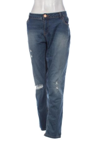 Blugi de femei Janina, Mărime 3XL, Culoare Albastru, Preț 91,99 Lei