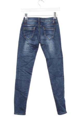 Damskie jeansy Kiss Pink, Rozmiar XXS, Kolor Niebieski, Cena 78,99 zł