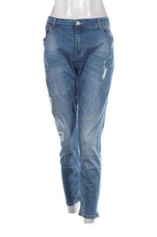 Damskie jeansy Kiss Pink, Rozmiar XXL, Kolor Niebieski, Cena 40,99 zł