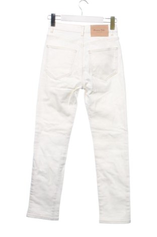 Blugi de femei Massimo Dutti, Mărime XS, Culoare Ecru, Preț 159,99 Lei