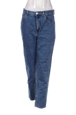 Blugi de femei Pull&Bear, Mărime L, Culoare Albastru, Preț 77,99 Lei