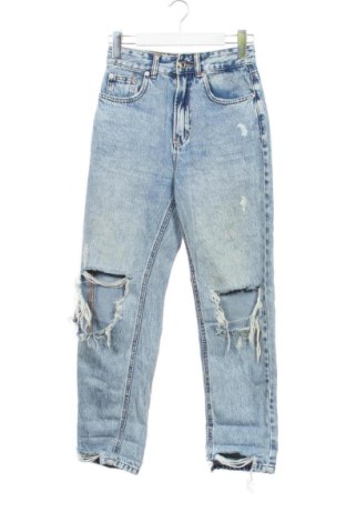 Blugi de femei Pull&Bear, Mărime XXS, Culoare Albastru, Preț 62,56 Lei