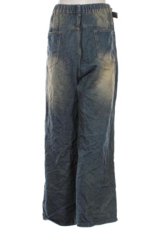 Damskie jeansy SHEIN, Rozmiar 4XL, Kolor Niebieski, Cena 78,99 zł