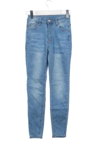 Damskie jeansy SHEIN, Rozmiar XS, Kolor Niebieski, Cena 43,99 zł