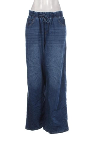 Blugi de femei SHEIN, Mărime L, Culoare Albastru, Preț 91,99 Lei