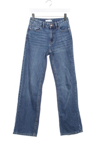 Damskie jeansy Sinsay, Rozmiar XS, Kolor Niebieski, Cena 80,38 zł