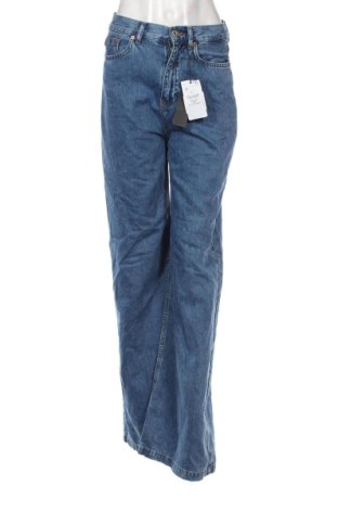 Blugi de femei Stradivarius, Mărime S, Culoare Albastru, Preț 111,99 Lei