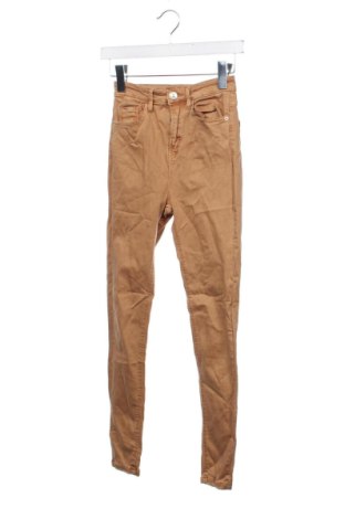 Blugi de femei Stradivarius, Mărime XS, Culoare Maro, Preț 91,99 Lei