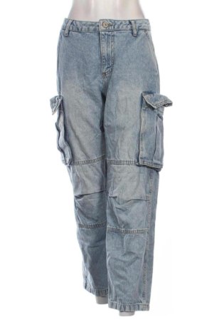 Blugi de femei Terranova, Mărime L, Culoare Albastru, Preț 91,99 Lei