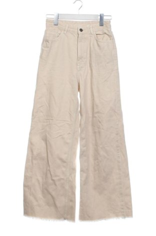 Damskie jeansy Unbranded, Rozmiar XXS, Kolor ecru, Cena 37,99 zł