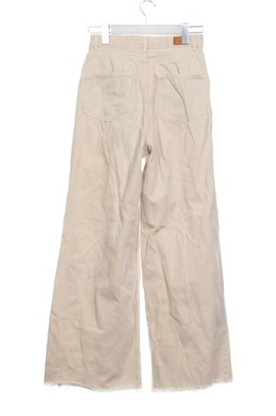 Damskie jeansy Unbranded, Rozmiar XXS, Kolor ecru, Cena 37,99 zł