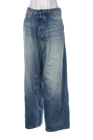 Blugi de femei Weekday, Mărime L, Culoare Albastru, Preț 129,99 Lei