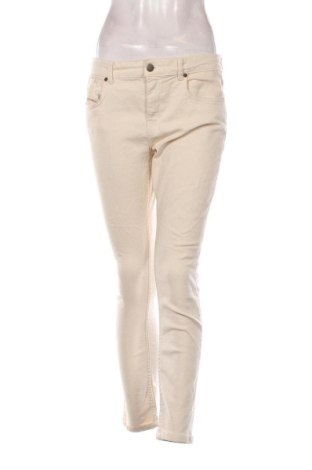 Blugi de femei Zara, Mărime L, Culoare Ecru, Preț 79,99 Lei