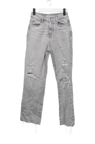 Дамски дънки Zara, Размер XS, Цвят Сив, Цена 10,73 €