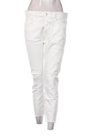 Дамски дънки Zara, Размер L, Цвят Бял, Цена 10,73 €