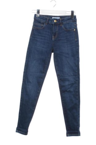 Damskie jeansy Zara, Rozmiar XXS, Kolor Niebieski, Cena 62,99 zł