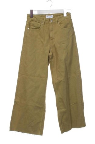 Дамски дънки Zara, Размер XS, Цвят Зелен, Цена 14,31 €