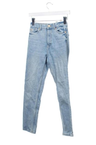 Damskie jeansy Zara, Rozmiar XXS, Kolor Niebieski, Cena 72,99 zł