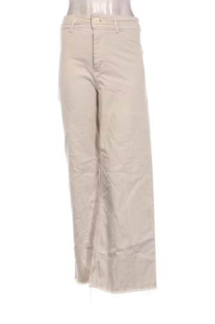 Damskie jeansy Zara, Rozmiar S, Kolor Beżowy, Cena 57,99 zł