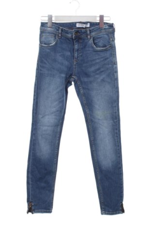 Blugi de femei Zara, Mărime M, Culoare Albastru, Preț 85,99 Lei