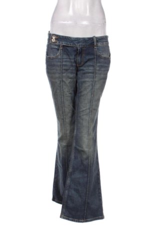 Дамски дънки Zara, Размер XL, Цвят Син, Цена 14,67 €