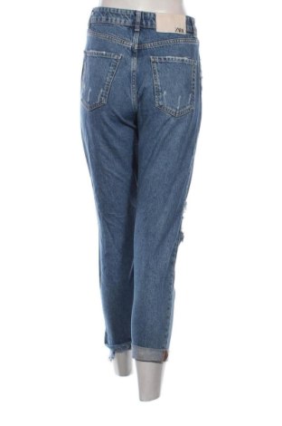 Damskie jeansy Zara, Rozmiar S, Kolor Niebieski, Cena 72,99 zł