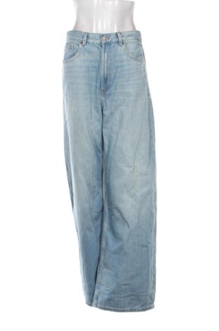 Blugi de femei Zara, Mărime M, Culoare Albastru, Preț 196,99 Lei