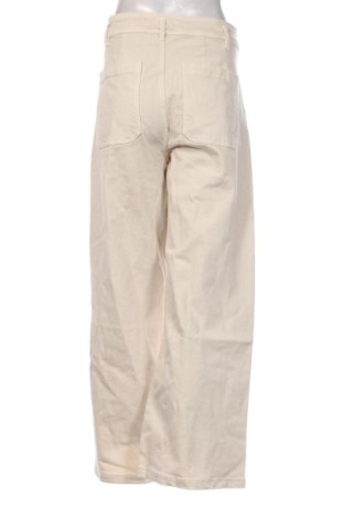 Blugi de femei Zara, Mărime L, Culoare Ecru, Preț 85,99 Lei