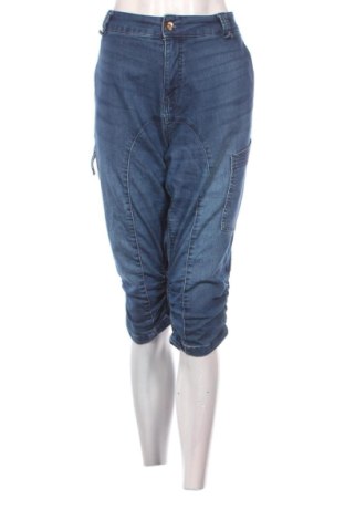 Damskie jeansy Zizzi, Rozmiar 3XL, Kolor Niebieski, Cena 91,09 zł