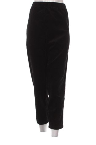Pantaloni de velvet de femei Calzedonia, Mărime XL, Culoare Negru, Preț 130,33 Lei