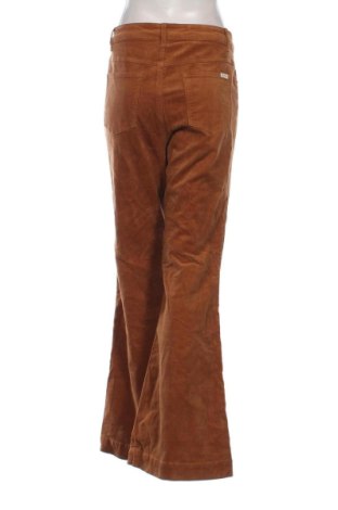 Pantaloni de velvet de femei Ghanda, Mărime L, Culoare Maro, Preț 52,99 Lei