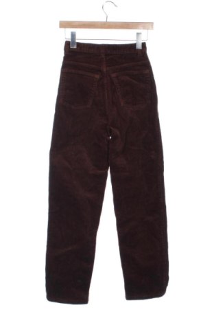 Damskie sztruksy Monki, Rozmiar XXS, Kolor Brązowy, Cena 53,58 zł