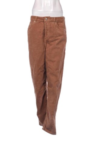 Damskie sztruksy Topshop, Rozmiar L, Kolor Brązowy, Cena 131,57 zł