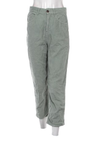 Pantaloni de velvet de femei Twothirds, Mărime M, Culoare Verde, Preț 215,99 Lei