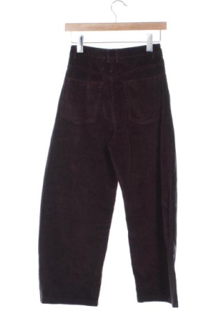 Damskie sztruksy Zara, Rozmiar XS, Kolor Fioletowy, Cena 127,59 zł